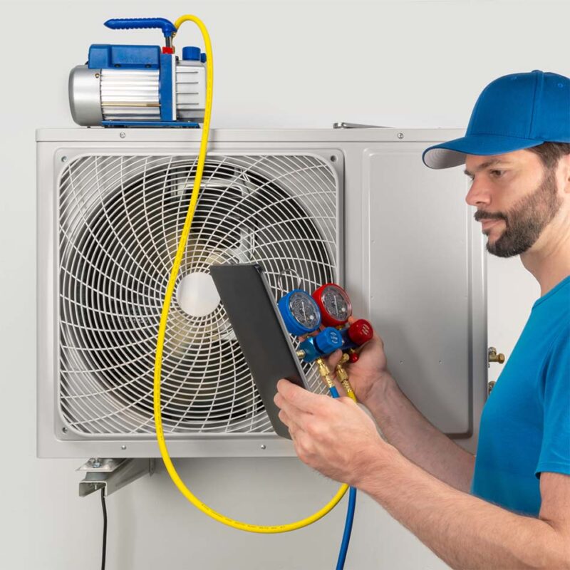 koeltechnische indienststelling airco